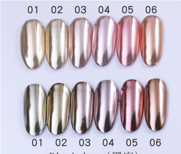 tráng gương móng tay nail
