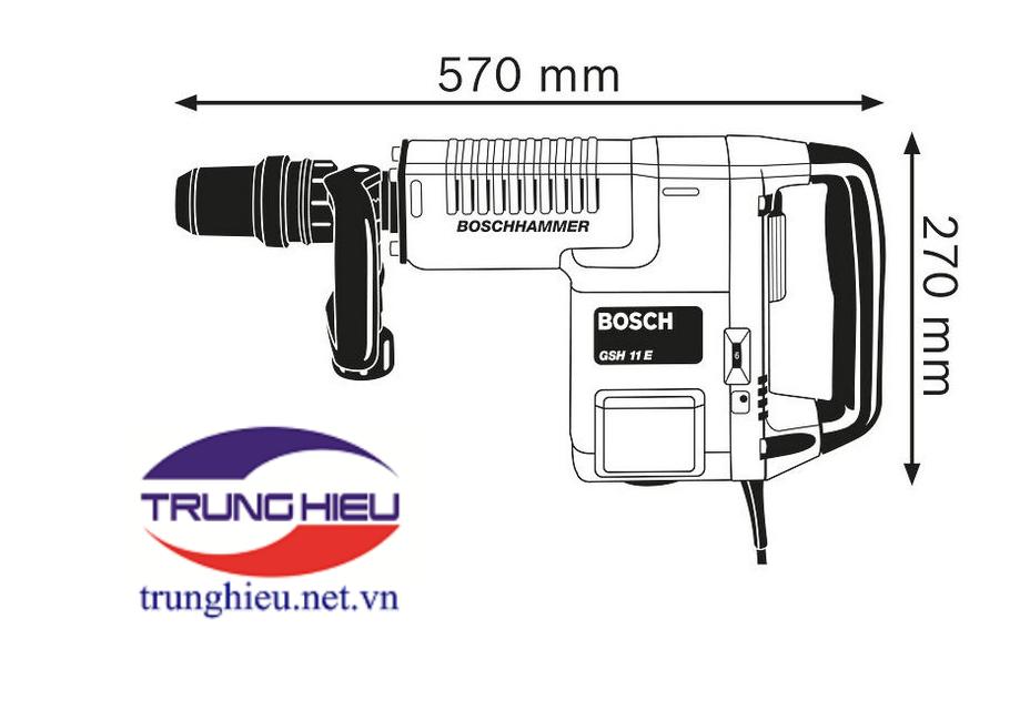 Máy đục bê tông Bosch GSH 11E