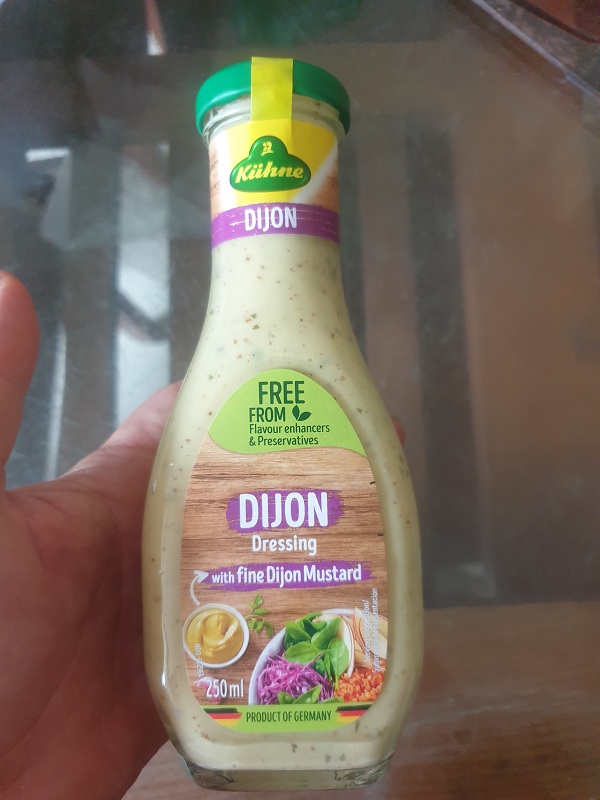 250ml Dijon French mustard salad sauce Kuehne
