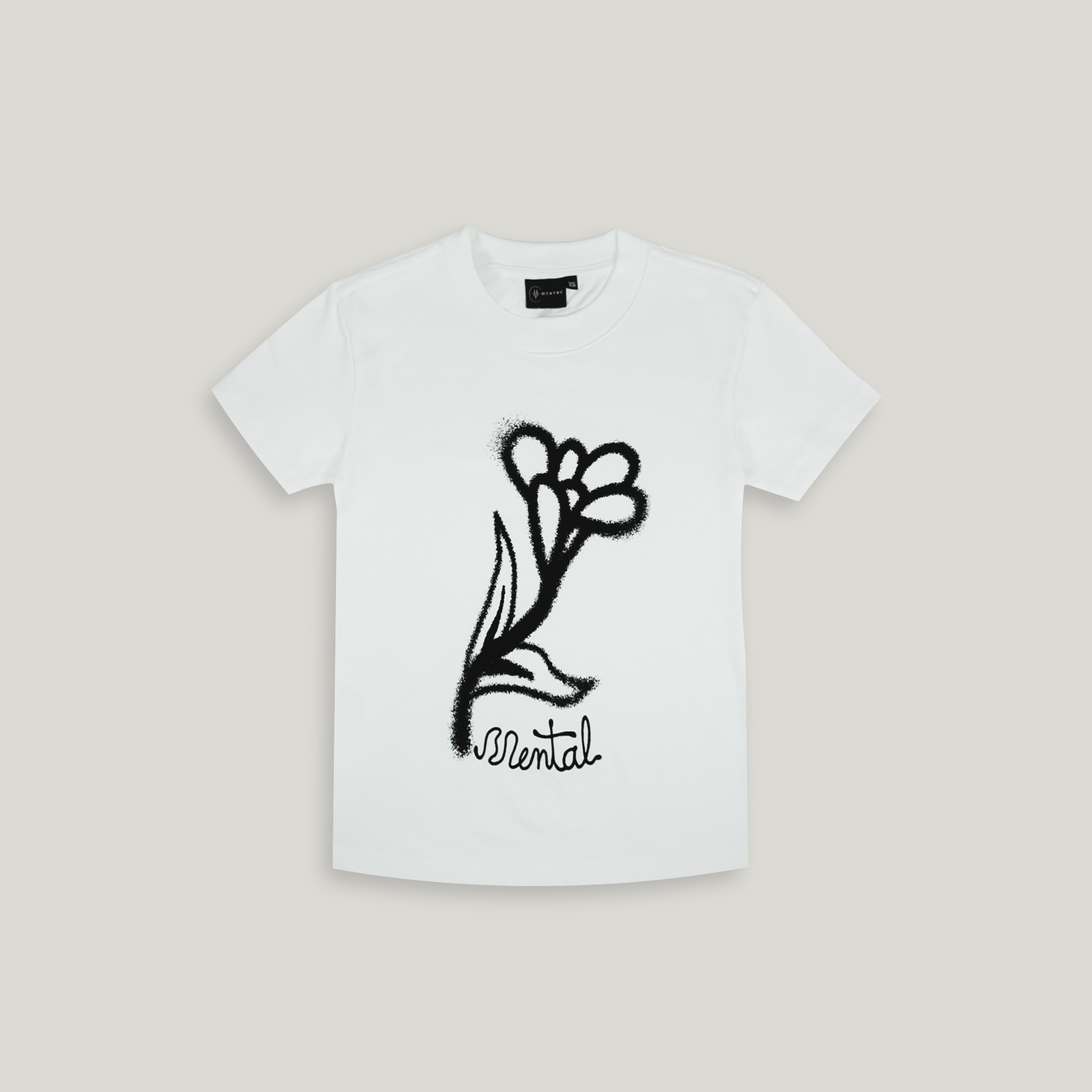 Áo Thun Nữ Baby Tee In Hoa MENTAL®️