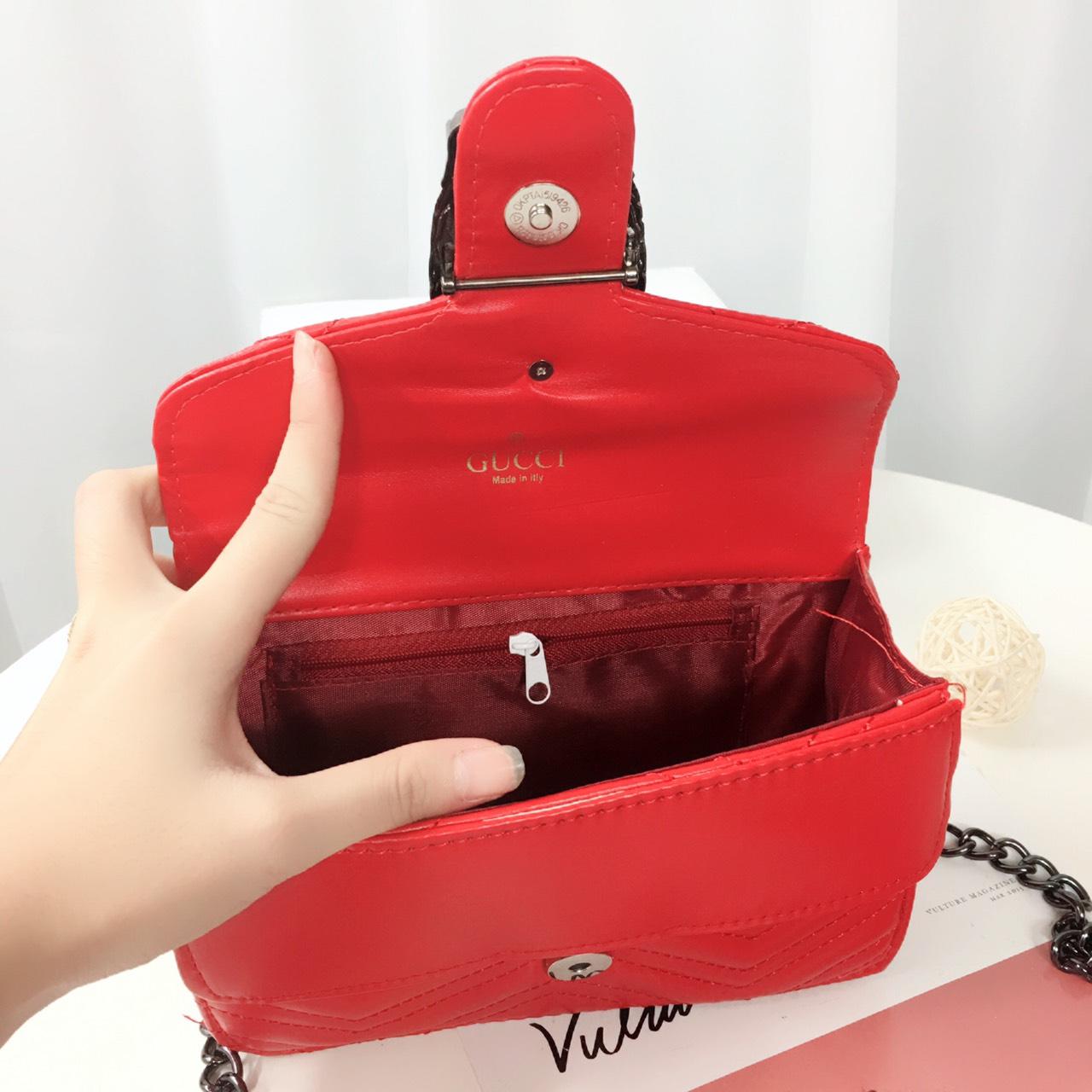 TÚI ĐẦU RỒNG THÊU TIM