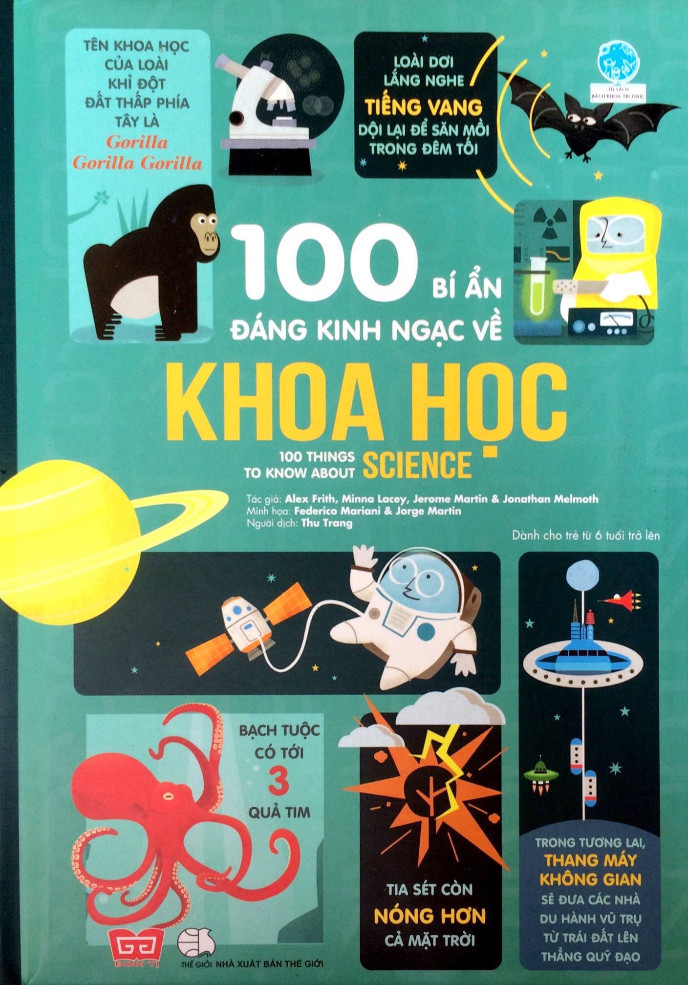 100 bí ẩn đáng kinh ngạc về khoa học - sách khoa học