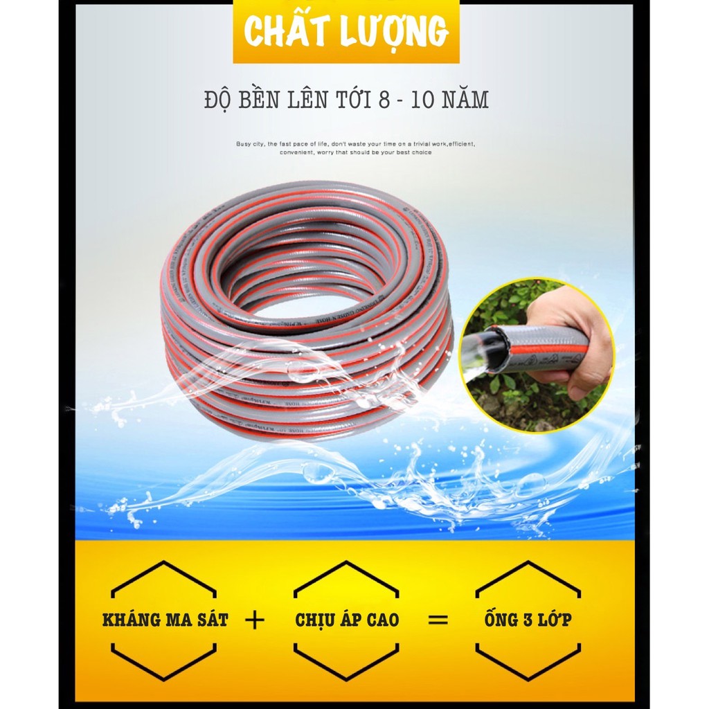 Ống dẫn nước Siêu Bền TONYDX phi 20  1 Cuộn 10 Mét