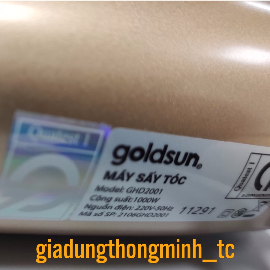 Máy Sấy Tóc Goldsun GHD2001 - Bảo Hành 12 Tháng