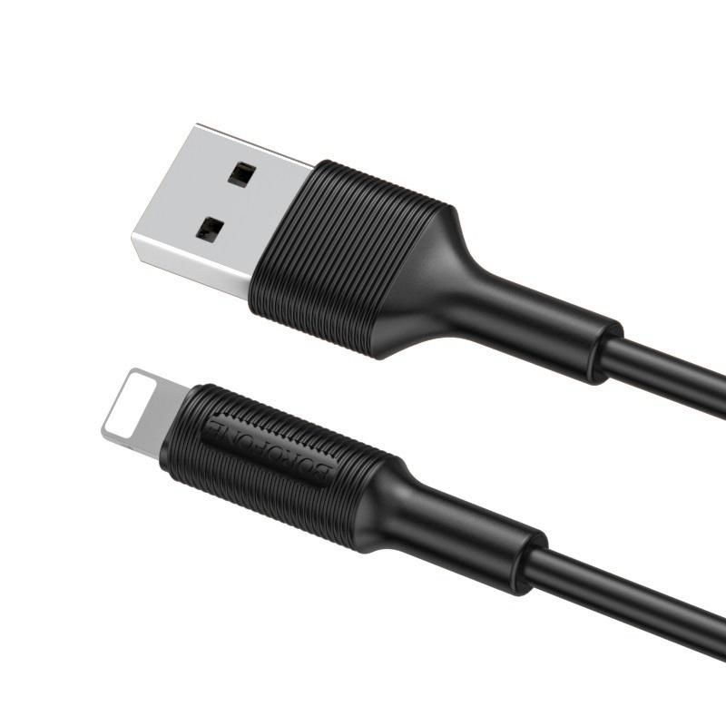 [HCM]Cáp Sạc Dây Dù Cổng IPHONE BoroFone BX1
