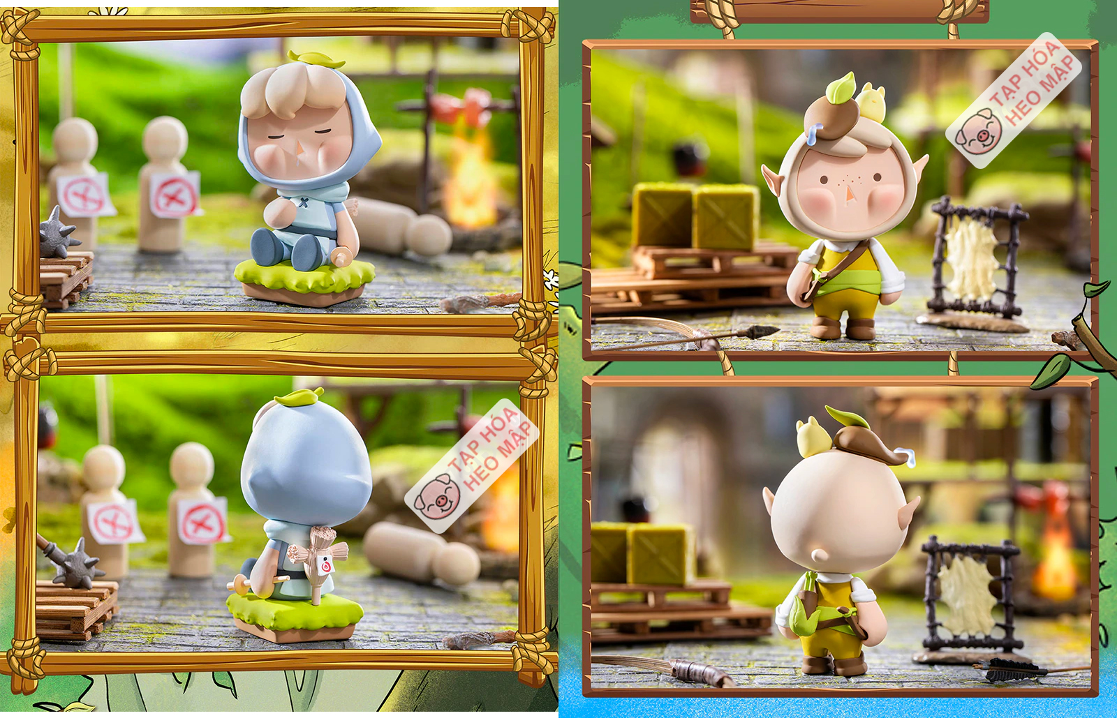 [Sẵn hàng Blind Box - Hộp Mù] Mô hình hiệp sĩ HERO EXPEDITION ★TạpHóaHeoMập★