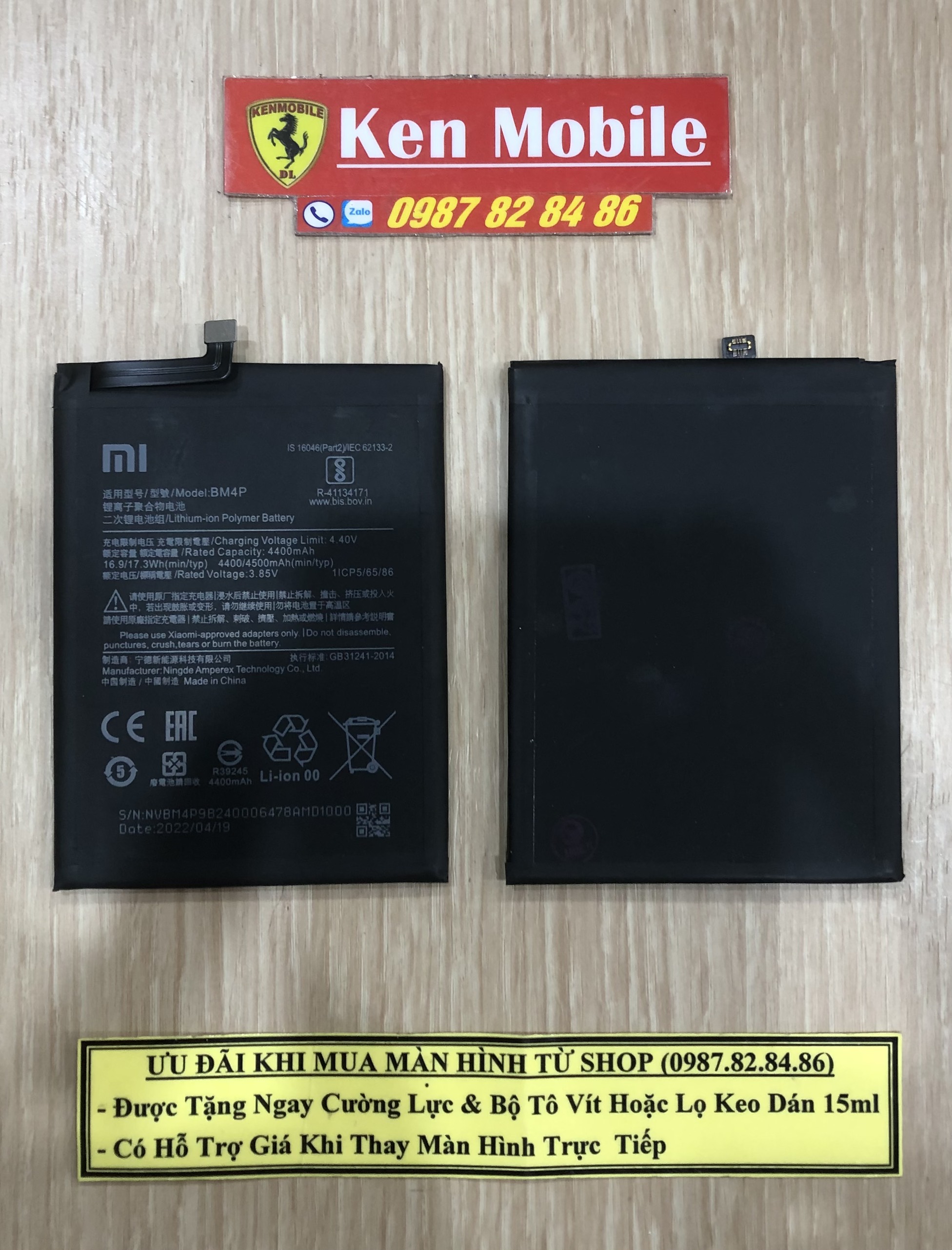 Pin xiaomi bm4p dùng cho redmi k30 4g / k30 5g