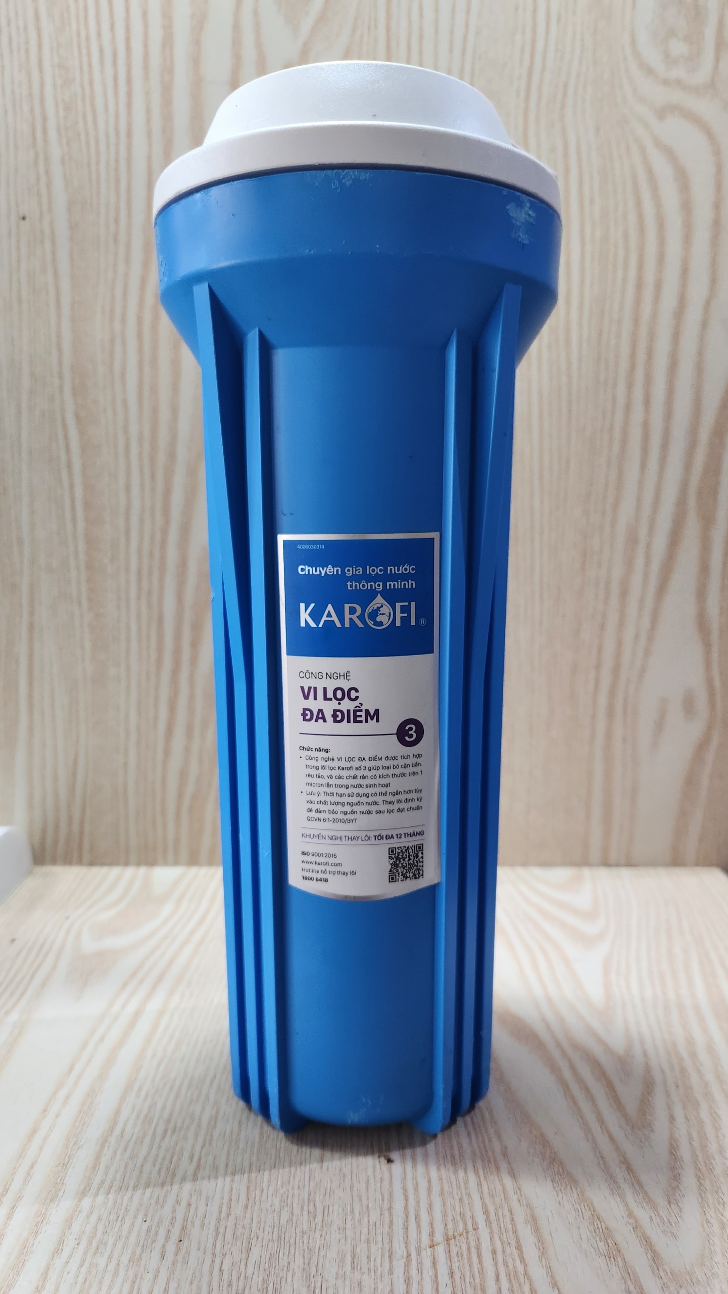 Cốc lọc nước số Karofi (cút nối nhanh)