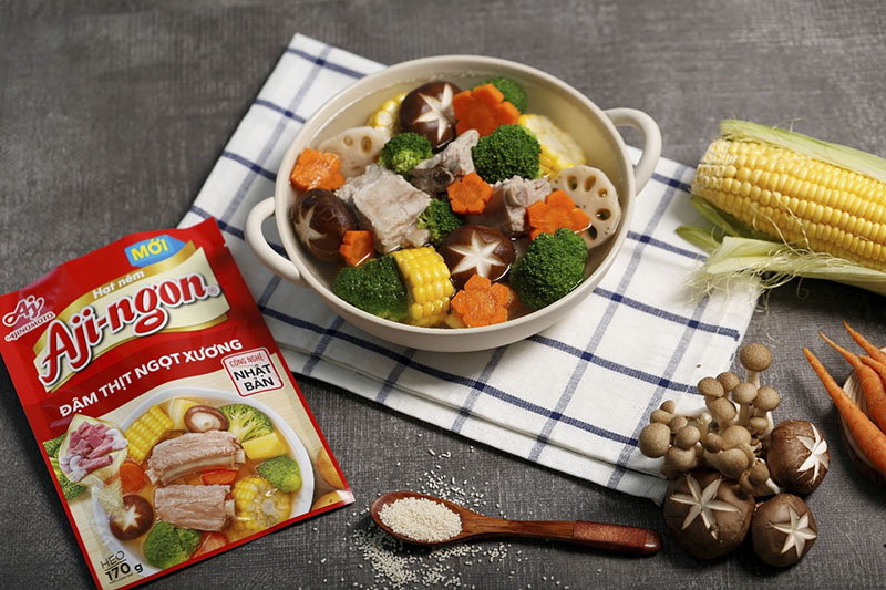 Hạt nêm Aji ngon gói 900gr