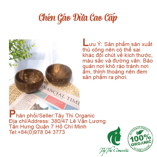 Chén Gáo Dừa Cao Cấp