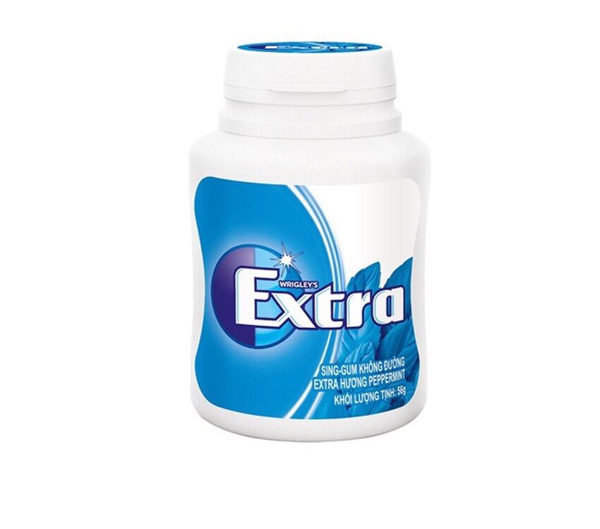 KẸO SINGUM EXTRA KHÔNG ĐƯỜNG 56g (Có 3 mùi)