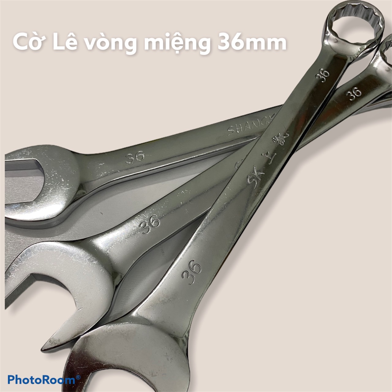 Cờ lê vòng miệng 36mm 2 đầu