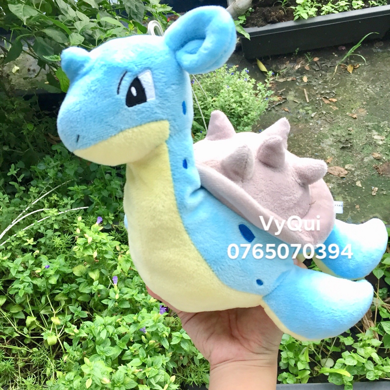 [HCM]Gấu bông pokemon rồng Lapras dễ thương cho bé