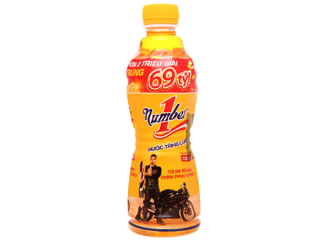 24 chai nước tăng lực Number1 330ml