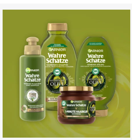 Bộ dầu gội dầu xả ủ tóc Garnier Đức