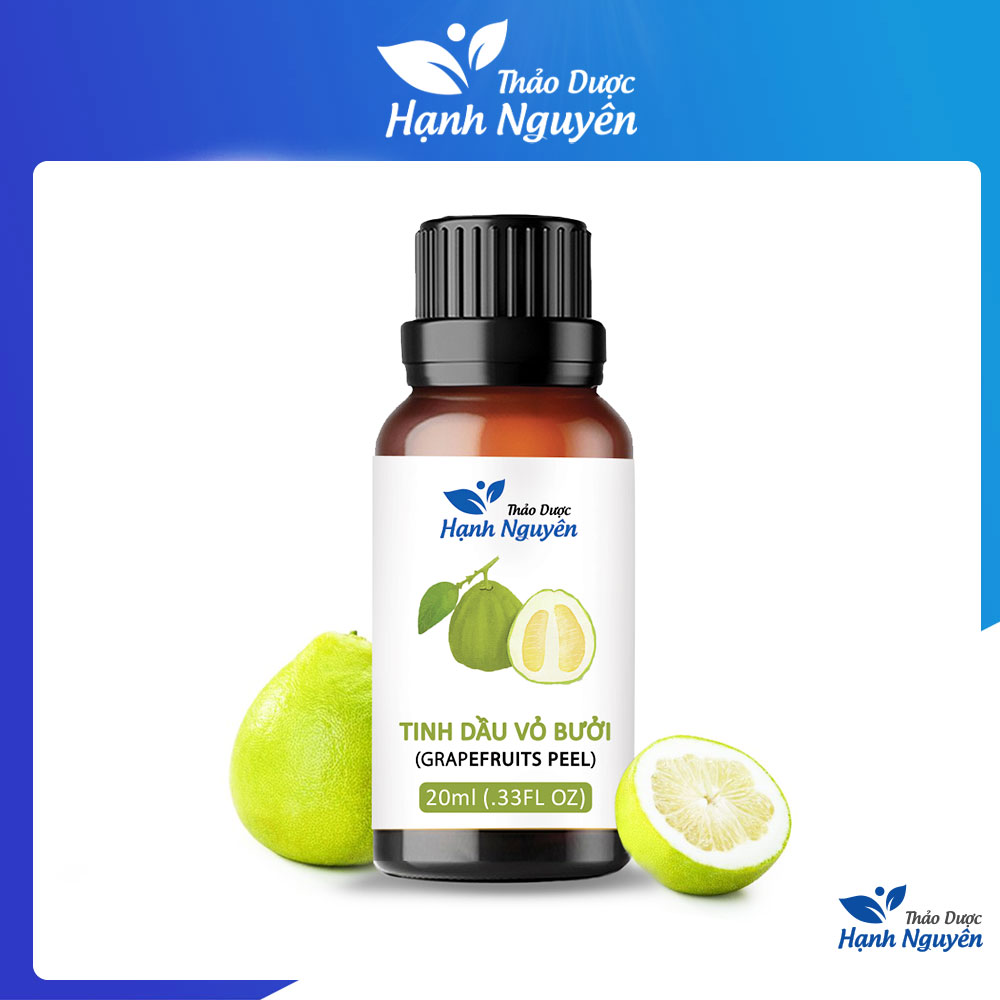 Tinh dầu Bưởi nguyên chất 100ml, kích thích mọc tóc, khử mùi, diệt khuẩn - Thảo dược Hạnh Nguyên