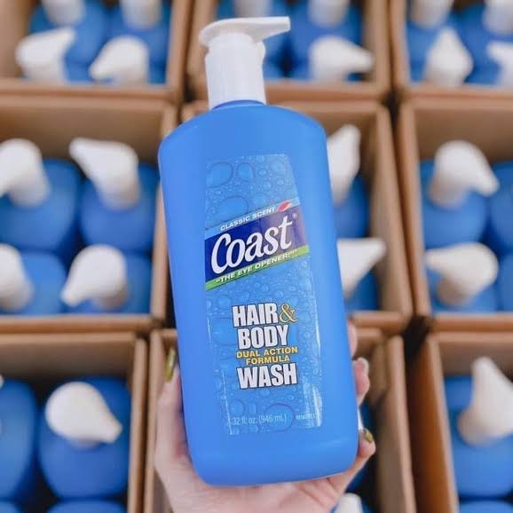 Dầu gội và tắm Coast Mỹ 946ml