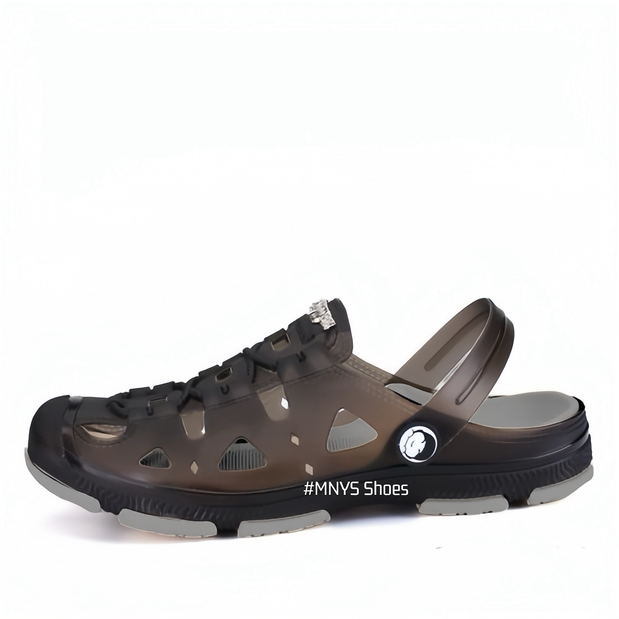 Dép Sandal Bít Mũi Nam Siêu Nhẹ Thoáng Khí Đi Mưa Đi Làm MNYS G019, Giày Xăng Đan Nhựa Đi Biển Mùa Hè