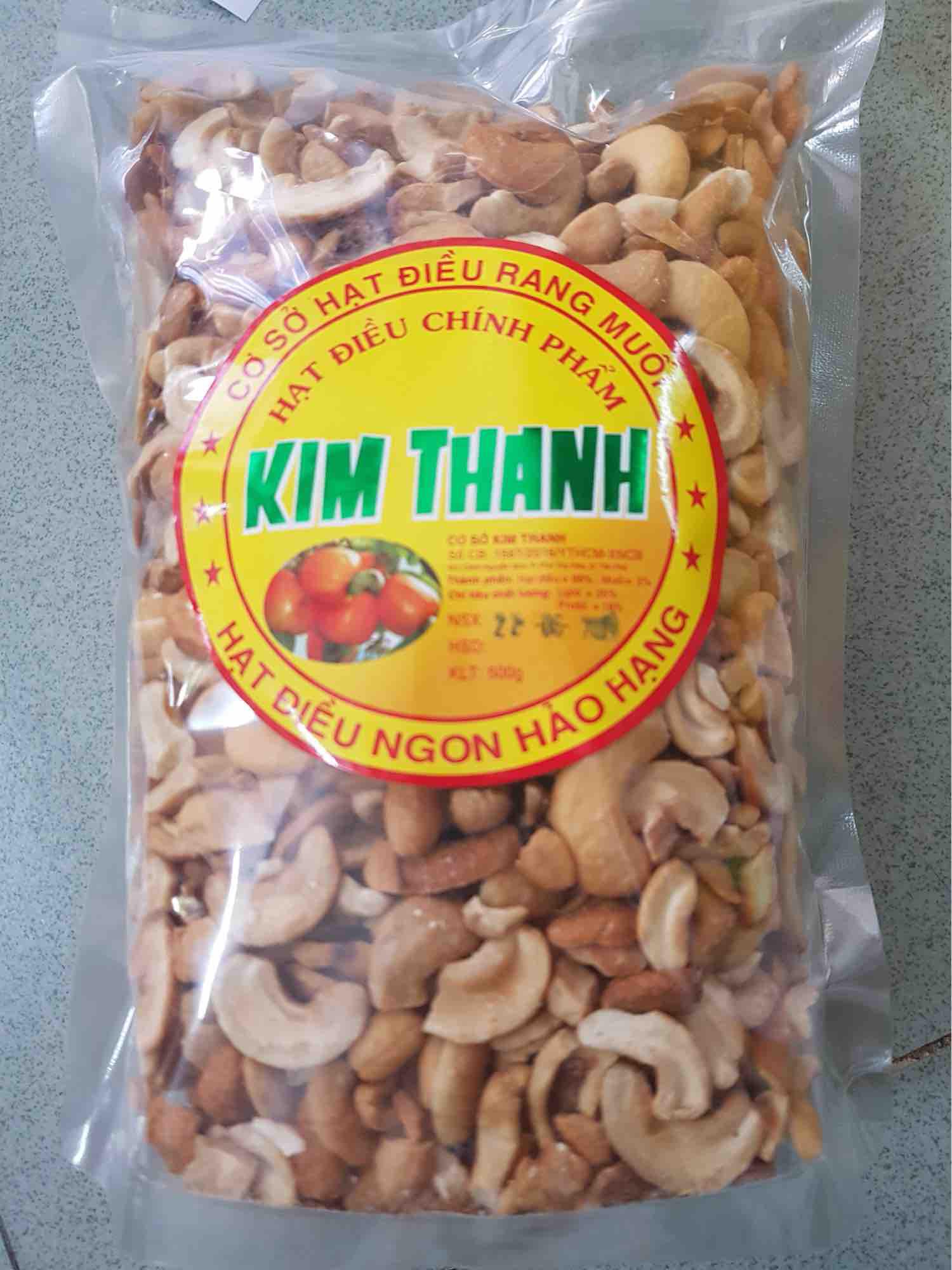 Hạt điều bể đôi loại ngon KIM THANH 1kg