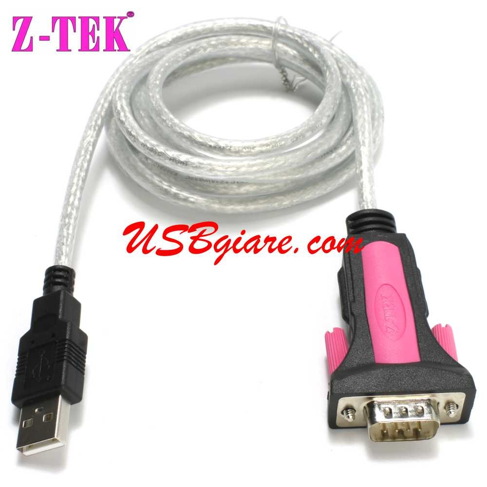 Cáp usb sang rs232 1.8m ztek ze533a - usb serial port ft232