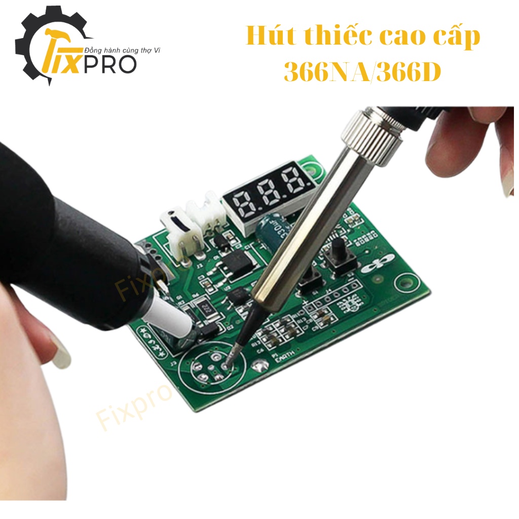 Hút thiếc cao cấp 366NA/366D/JF-017 siêu dài/mini chất lượng tốt