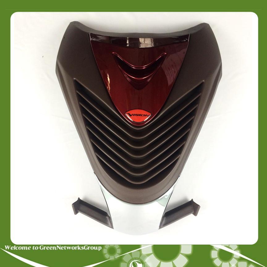Mặt nạ xe Vision kiểu SH 2014-2019 ( đỏ đô viền nâu ) cao cấp Siêu Thị Việt