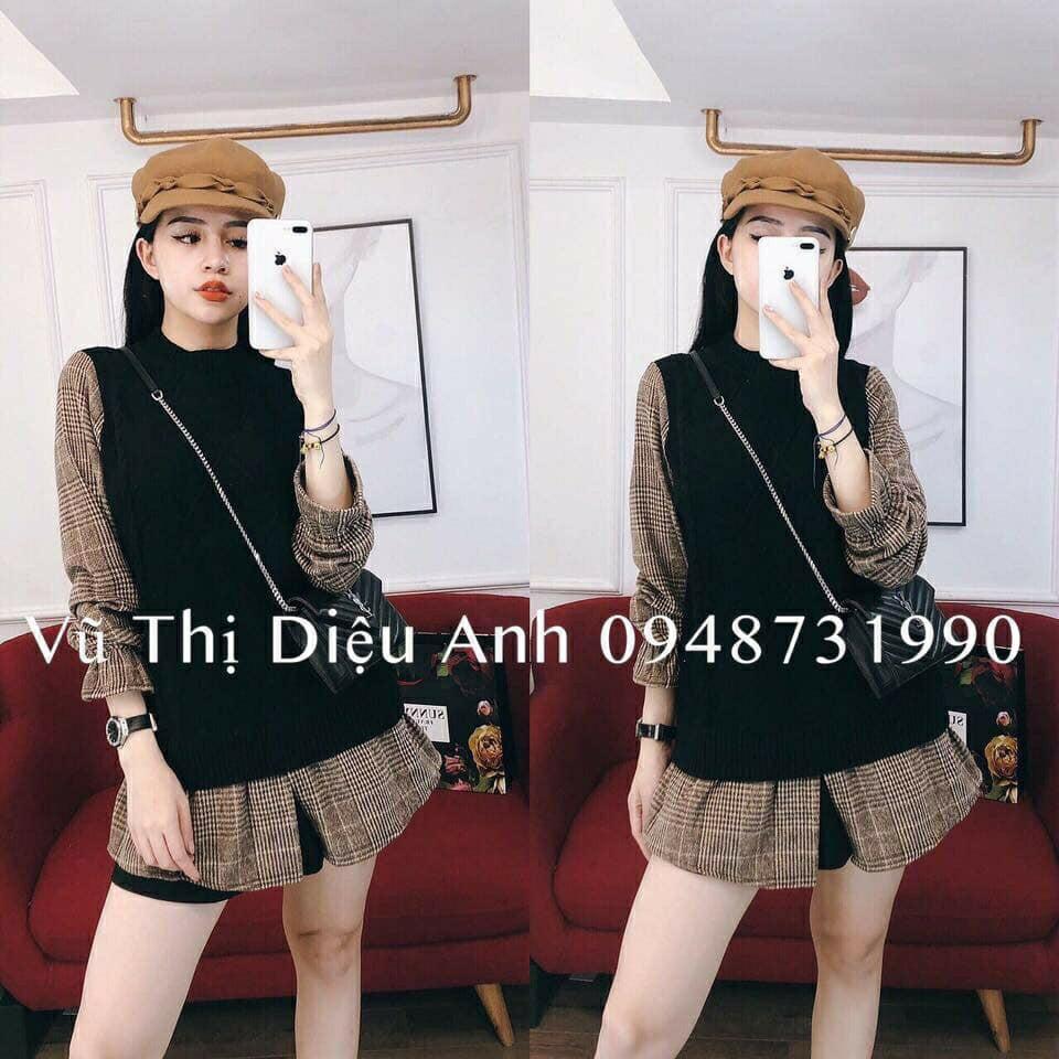 ÁO len phối nỉ