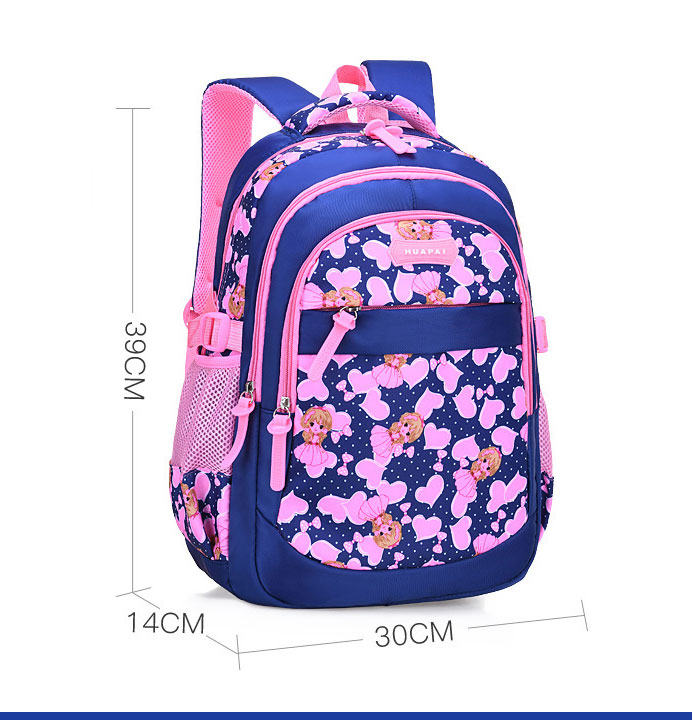 [SIZE 39CM- LỚP 1-4] Balo học sinh cho bé gái cấp 1 tiểu học siêu đẹp, chất xịn, Cặp sách cho bé chống thấm nước, có phản quang, nhiều ngăn tiện dụng