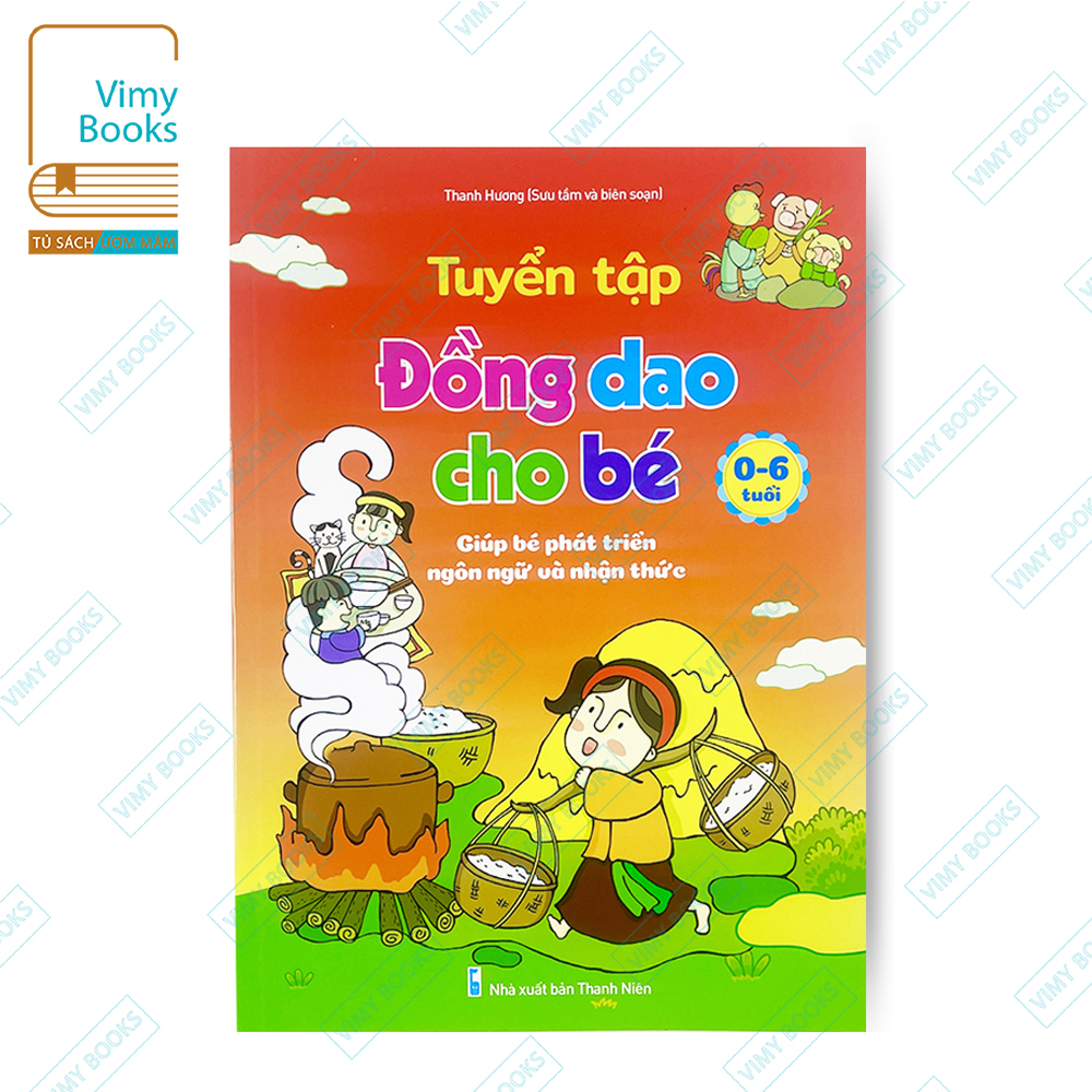 Sách - đồng dao cho bé học nói - giúp phát triển iq và eq