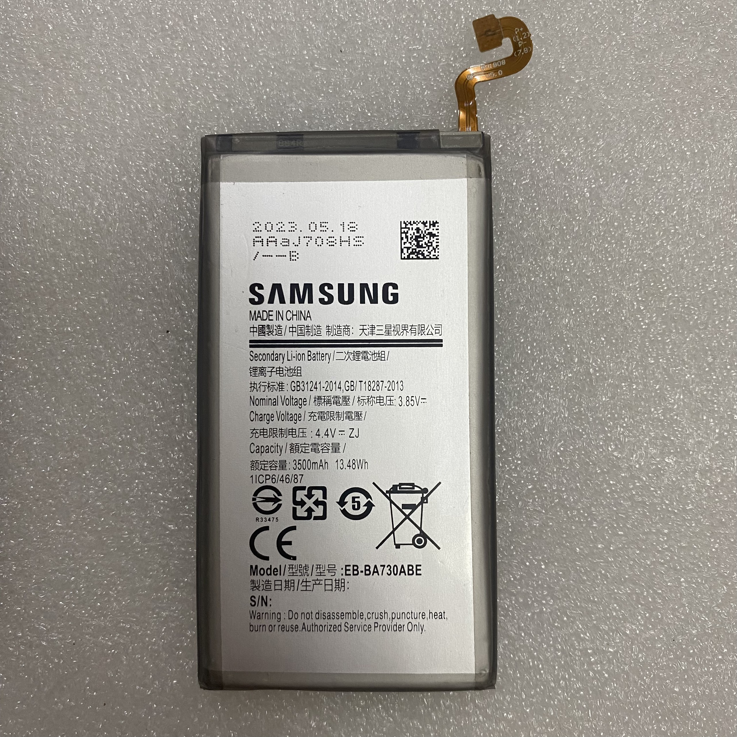 Pin Samsung A8 Plus 2018 (EB-BA730ABE) 3500mAH bảo hành đổi mới 6 tháng