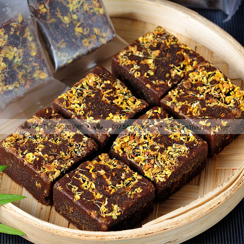 Trà đường phèn quế hoa 100g ( Thanh nhiệt, an thần ) -Chợ Thảo Dược Việt