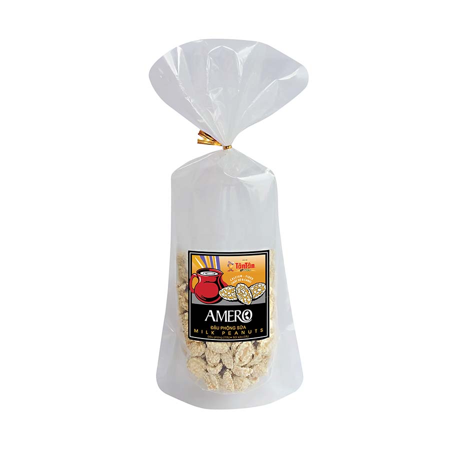 Đậu phộng vị Sữa Amero Tân Tân (100g/gói)