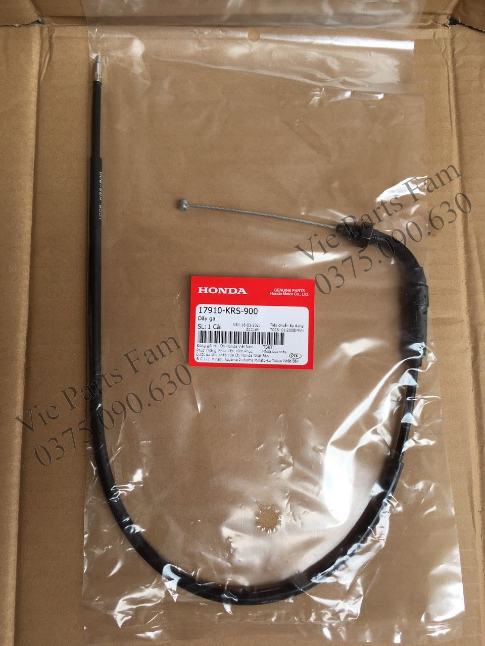 Dây Ga Wave 2 bóng đời đầu , Wave Zx, hàng din Honda mới 100%