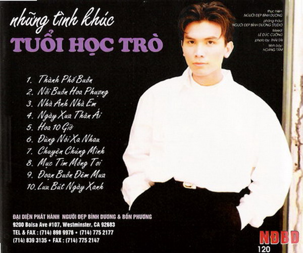 Bộ 6 đĩa CD nhạc Mạnh Quỳnh 5 (phôi đĩa nhật)
