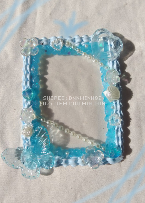 toploader decor handmade xanh đỏ sang trọng b8+