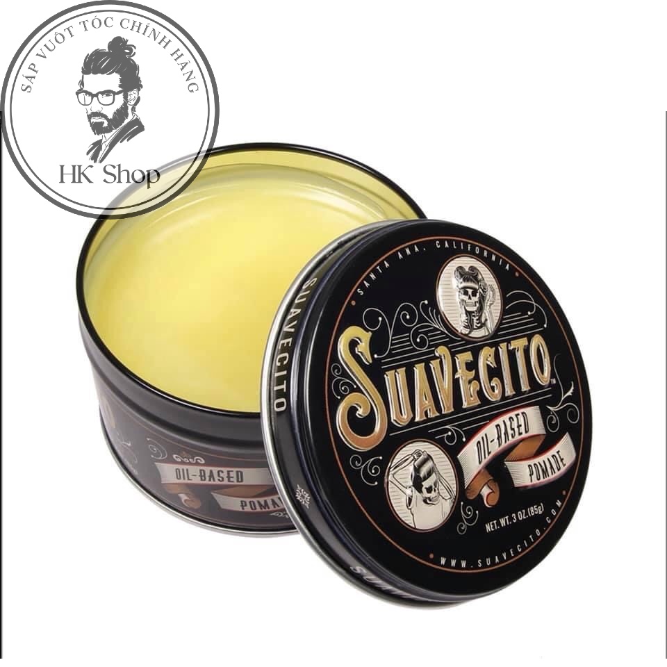 Sáp vuốt tóc Suavecito Oil Based Pomade chính hãng