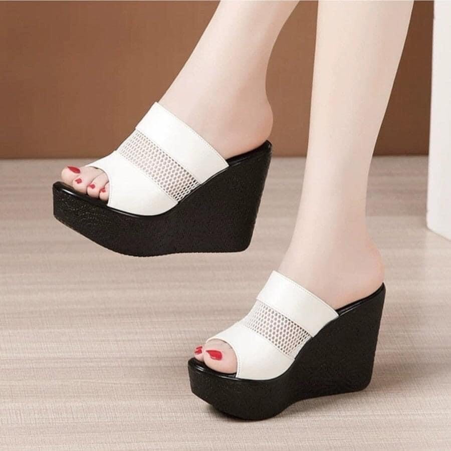 [HCM]Giày đế xuồng phối lưới