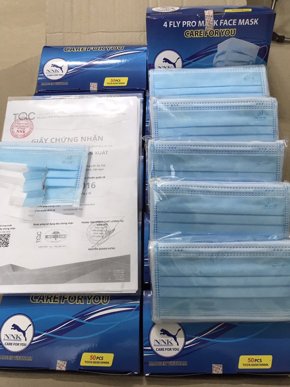 [HCM][50 cái] Khẩu trang y tế 4 lớp  kháng khuẩn -PHÒNG CHỐNG CORONA  Siêu mềm mịn Cao Cấp
