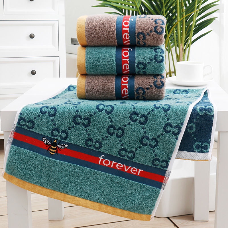 Khăn Rửa Măt Coton Sợi Bông CC Ong / Hàng Đẹp