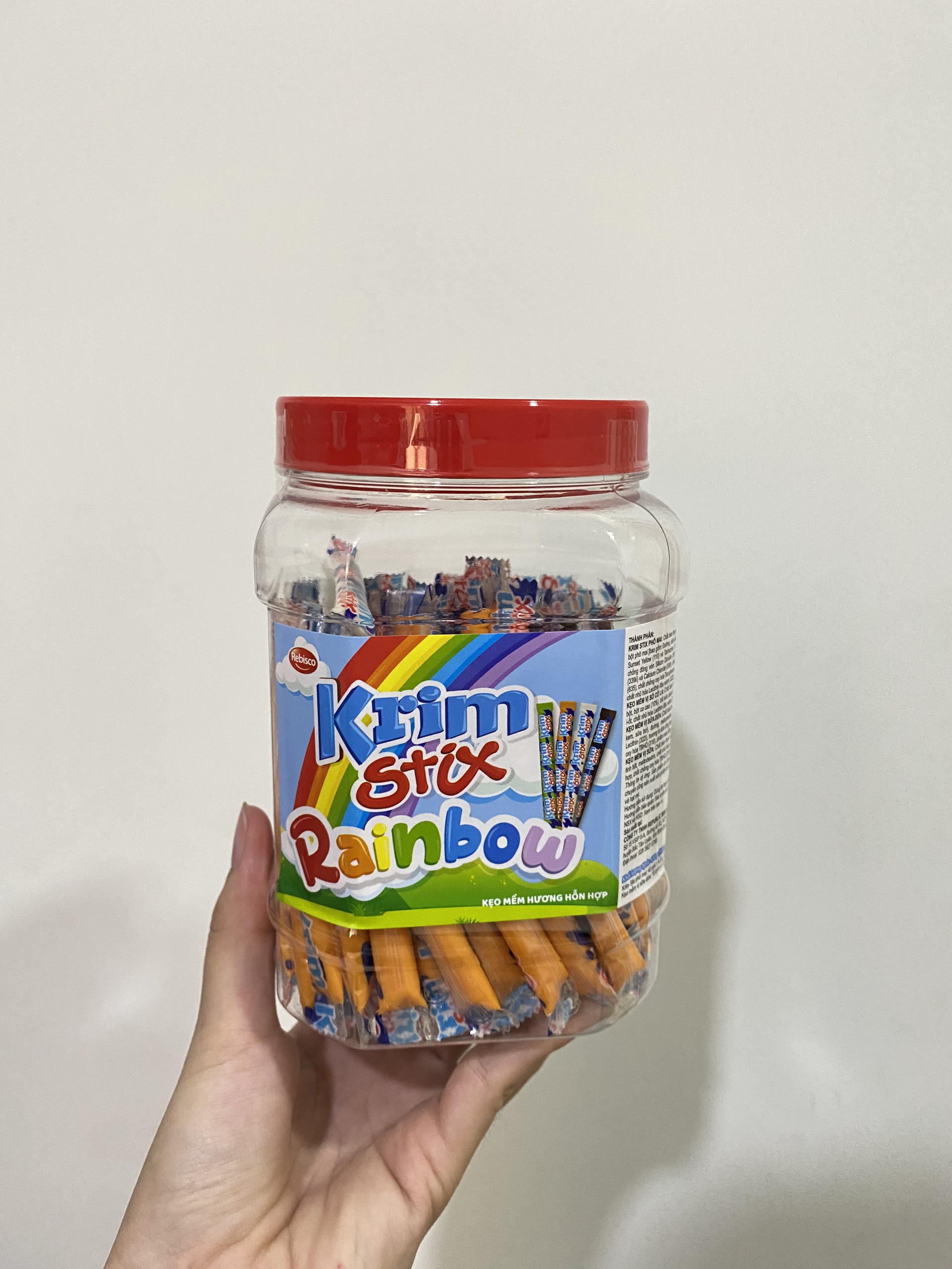 Kẹo Mềm Krim Stix Hỗn Hợp Ranibow Ngẫu Nhiên