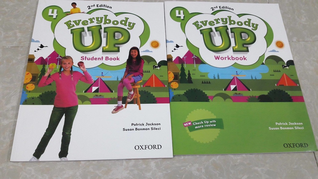 Bộ Everybody Up 4 2nd Edition (sách học + bài tập)