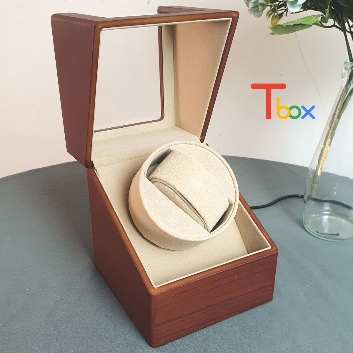 Hộp đựng đồng hồ cơ 1 xoay tự động