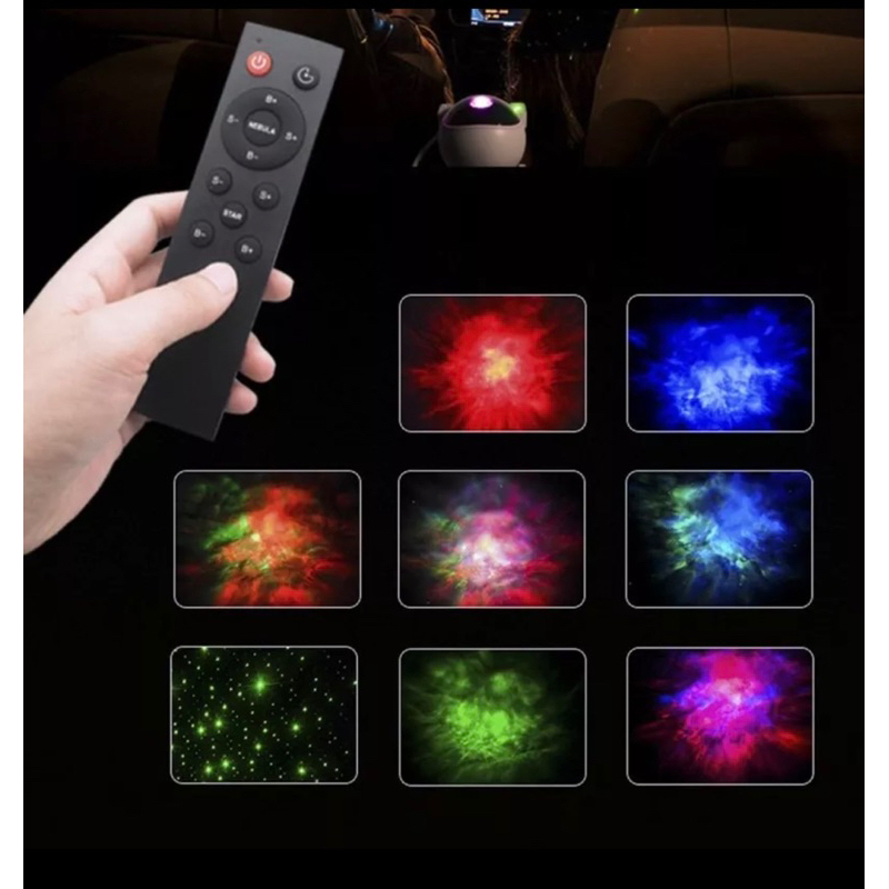 Đèn Led Phi Hành Gia chiếu hình thiên Hà Galaxy chiếu trần nhà