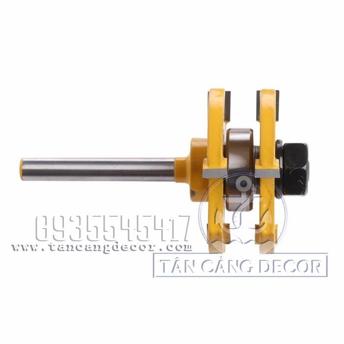 Bộ mũi phay ghép ván sàn cốt 6.35 mm