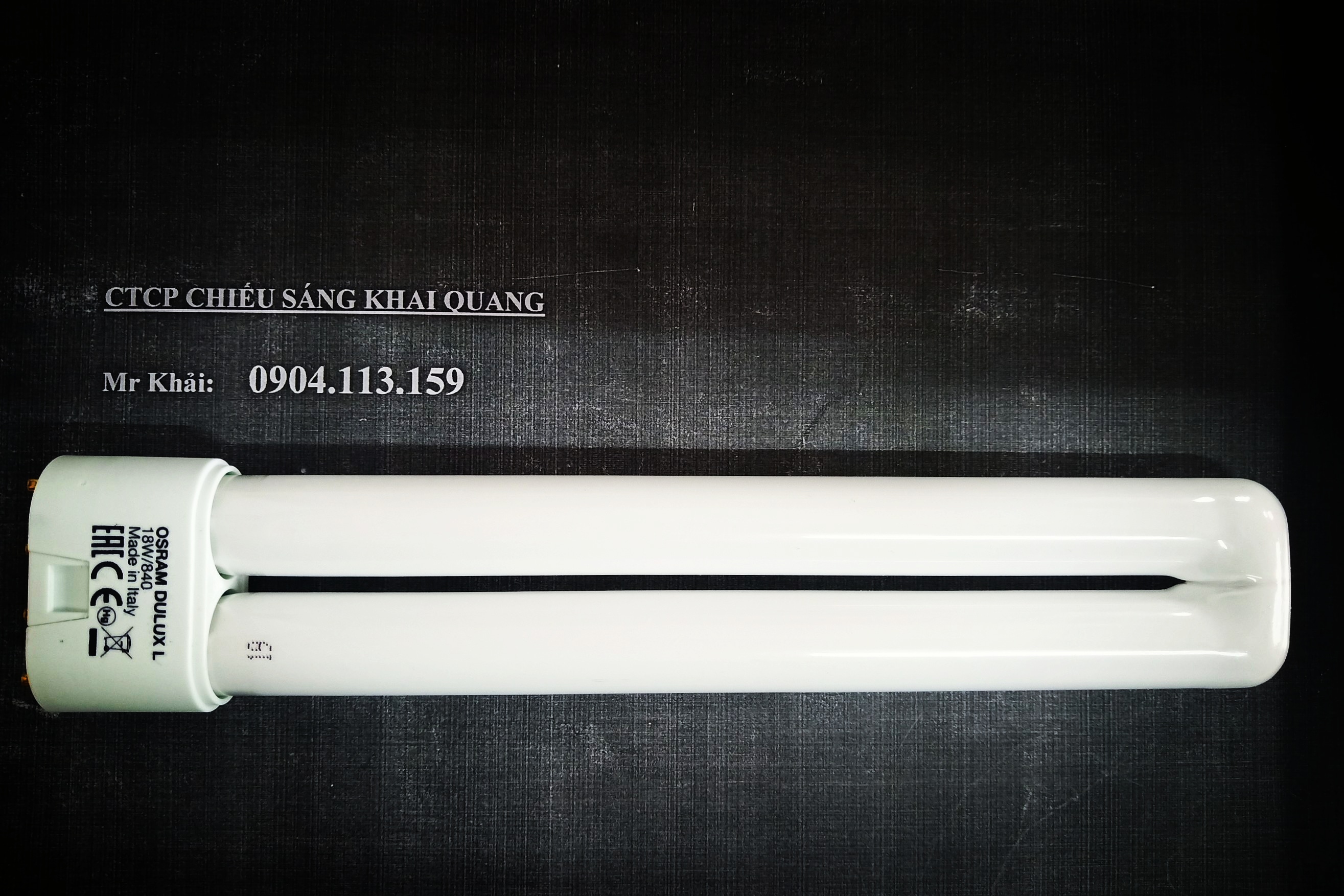 (SALE) Bóng đèn máy CNC Osram Dulux L 18W / 840 Italy