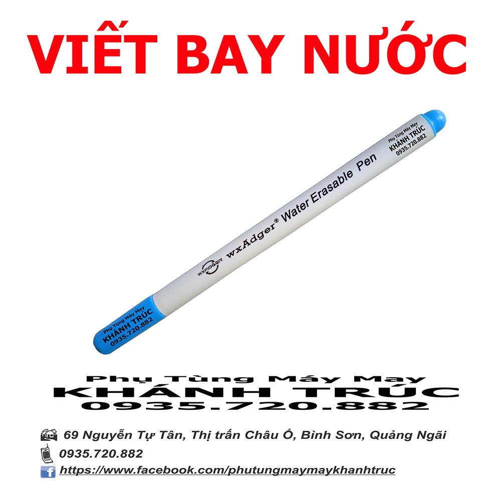 Viết tự bay màu trên vải
