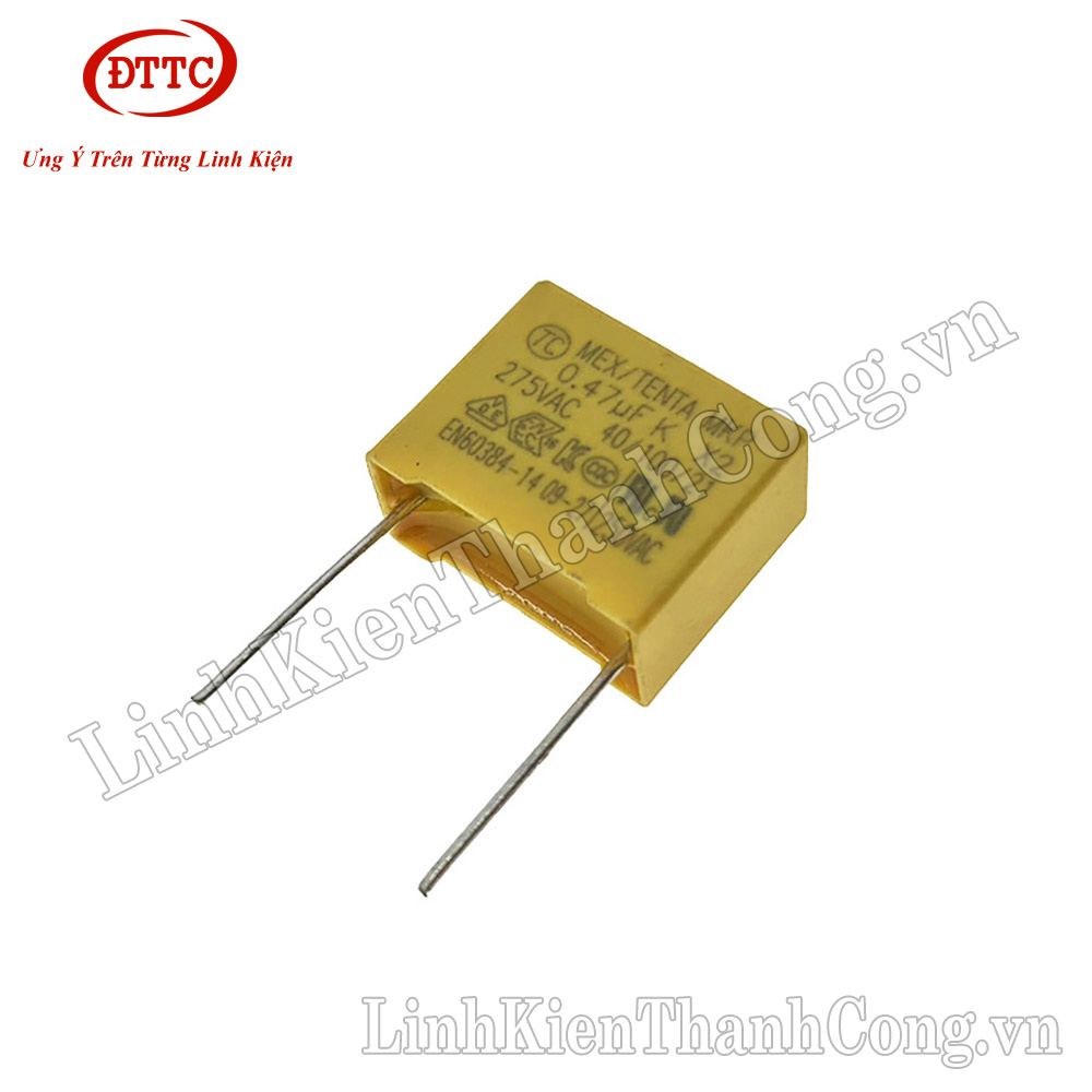 Tụ 474 0.47uF 275VAC 15mm