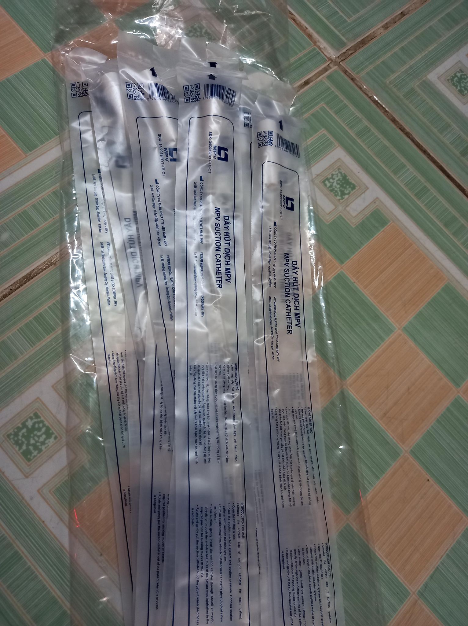 Dây nối súc ruột 10 sợi loại dây Việt Nam