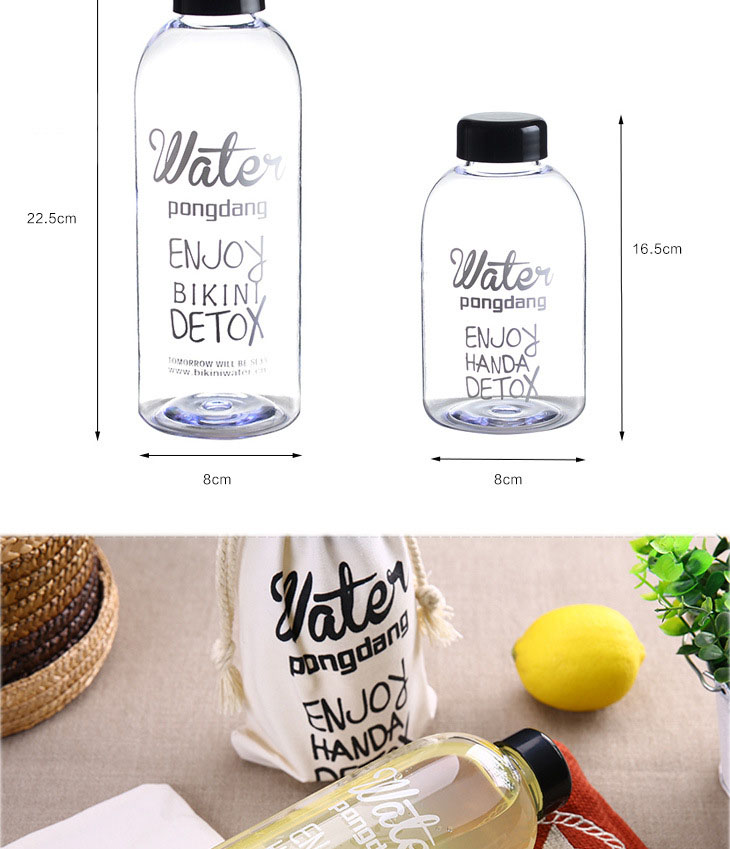 Bình Nước Detox 1l Kèm Túi Đựng Tiện Dụng