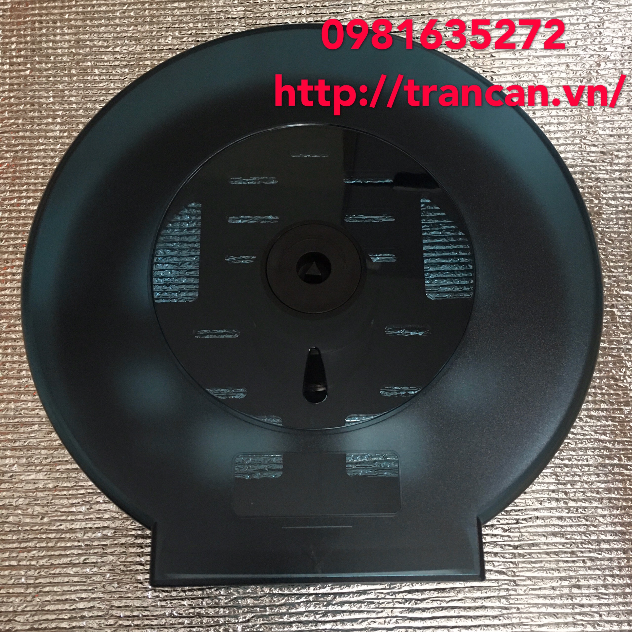 Hộp đựng giấy vệ sinh cuộn lớn - Xanh đen